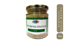 Pimienta Blanca Molida X 110g - En Frasco - El Portugues -