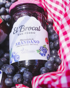 Mermelada De Arandano Light X 400g - Sin Tacc Y Sin Conservantes - El Brocal - - EL PORTUGUES