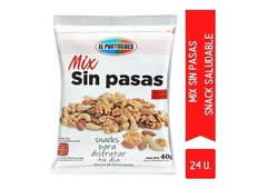 Snack Mix De Frutos Secos Sin Pasas 24 unidades x 40g - El Portugues