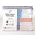 Funda de Acolchado Nórdica con Fundas City Blanco - King