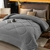 Edredón de Flannel con Corderito City Blanco - King - PRET A HOME