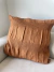 Almohadon Tusor Waffle Terracota 60x60 - PRET A HOME