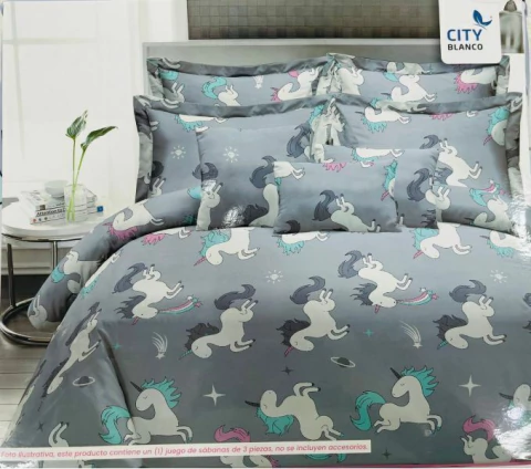 Unicornio Gris