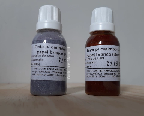 Tinta para papel - Dourada 30ml