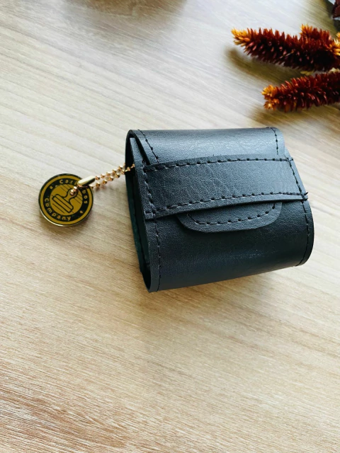 Porta Carimbo em Couro