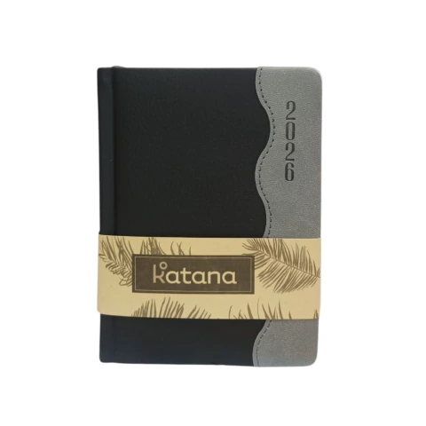 AGENDA KATANA A6 COMBINADA NEGRO
