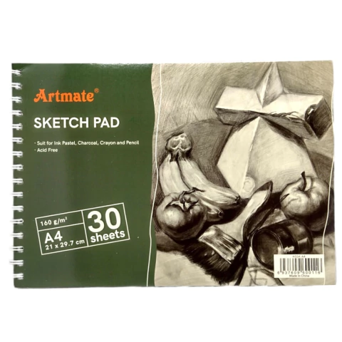 BLOCK BOCETO ARTMATE ESPIRAL 160g 21x29