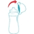 BOTELLA 430ml.MAPED ROJO - Librería Teorema