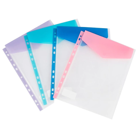 FOLIO A4 FW CON ABROJO COLORES SURTIDOS