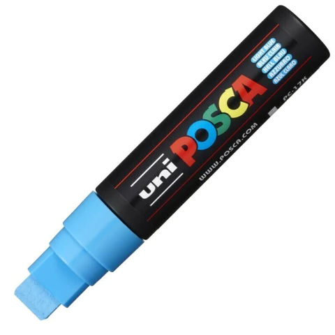 MARCADOR UNI POSCA PC 17K AZUL CLARO