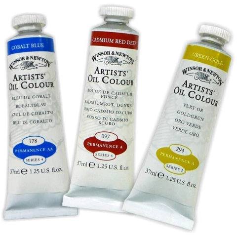 OLEO WINSOR & NEWTON 37ml ROJO WINSOR OSCURO 4725