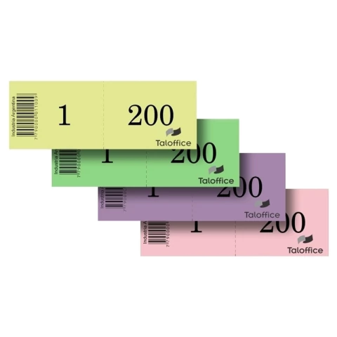 TALONARIO DE NUMEROS DEL 1 al 200