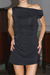 The Irregular Black Dress - comprar online