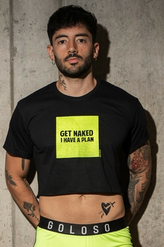 Crop Top GET NAKED - GOLOSO