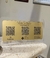 Placa Pix Personalizada com Logo - 3 QR CODES