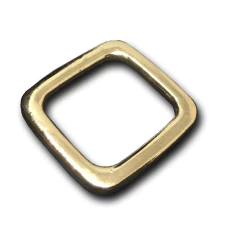 PASSANTE ZAMAK 1007 20MM DOURADO