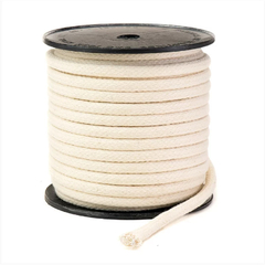 CORDÃO ALGODÃO BRANCO 9MM C/ 20 MTS