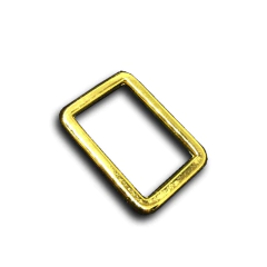 ARGOLA RETANGULAR 1042 TAM 25MM