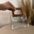 Sacola para Presente Transparente com Alça Retangular – 15x15x10 cm na internet