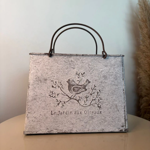 Vaso Decorativo em metal - 19X15cm