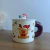 Caneca em Cerâmica Natalina com tampa em silicone 3D 350ml - Escolha seu modelo na internet