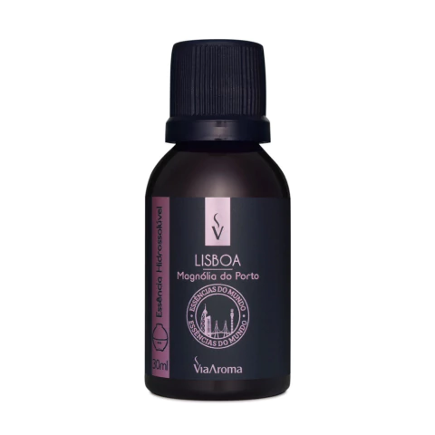 Essência Hidrossolúvel Lisboa Linha Mundo Via Aroma - 30ml