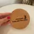Porta Copo em Cortiça Redondo Personalizado - Frases Engraçadas Bebidas - Ateliê Arte & Decor | CASA & DECORAÇÃO 