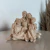 Escultura Família Casal e três filhos em resina - 17x12x12cm - Ateliê Arte & Decor | CASA & DECORAÇÃO 