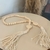 Colar de mesa decorativo com detalhe de coração - 103cm - comprar online