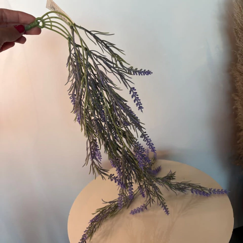 Pendente Artificial de Lavanda -