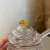 Açucareiro vidro Cristal Abelha Bee - 9x9x9,5cm - comprar online