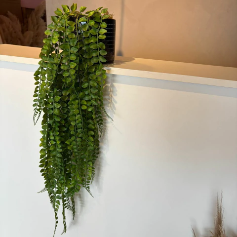 Arranjo completo de Samambaia Artificial Realista - 108cm