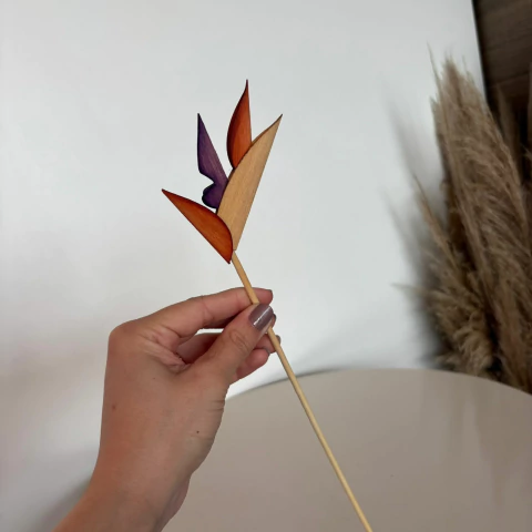 Flor para difusor Ave do Paraiso - 30cm