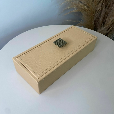 Caixa Retangular em MDF com revestimento PU