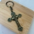 Chaveiro Crucifixo Jesus em metal