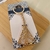 Chaveiro Nossa Senhora Aparecida em Metal Dourado - comprar online
