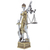 Estátua Dama Deusa da Justiça Themis 13x4,5cm - Símbolo do Direito Advocacia - comprar online