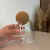 Pote de Vidro com Tampa Esfera em Cortiça – 450ml