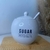 Açucareiro de porcelana com colher na internet