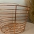 Cesto aramado Fruteira Rose Gold