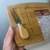 Petisqueira de bambu com garfo e faca - comprar online