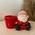 Papai noel com vaso