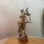 Estátua Dama Deusa da Justiça Themis 13x4,5cm - Símbolo do Direito Advocacia