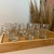 Conjunto de 5xícaras em vidro 80ml - Vidro Liso - Ateliê Arte & Decor | CASA & DECORAÇÃO 