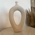 Escultura Vaso Decorativa em cerâmica M