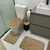 Conjunto de tapetes para banheiro - loja online