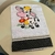 Pano de prato com aplicação em Patchwork e barra - comprar online