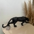 Leopardo Decorativo em Resina Preto 46cm - Mart - Ateliê Arte & Decor | CASA & DECORAÇÃO 