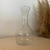 Vaso em vidro estilo garrafa 22x8cm