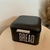 Porta pão Bread em metal preto